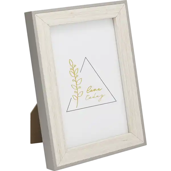 FSC Holzrahmen grau 10x15cm