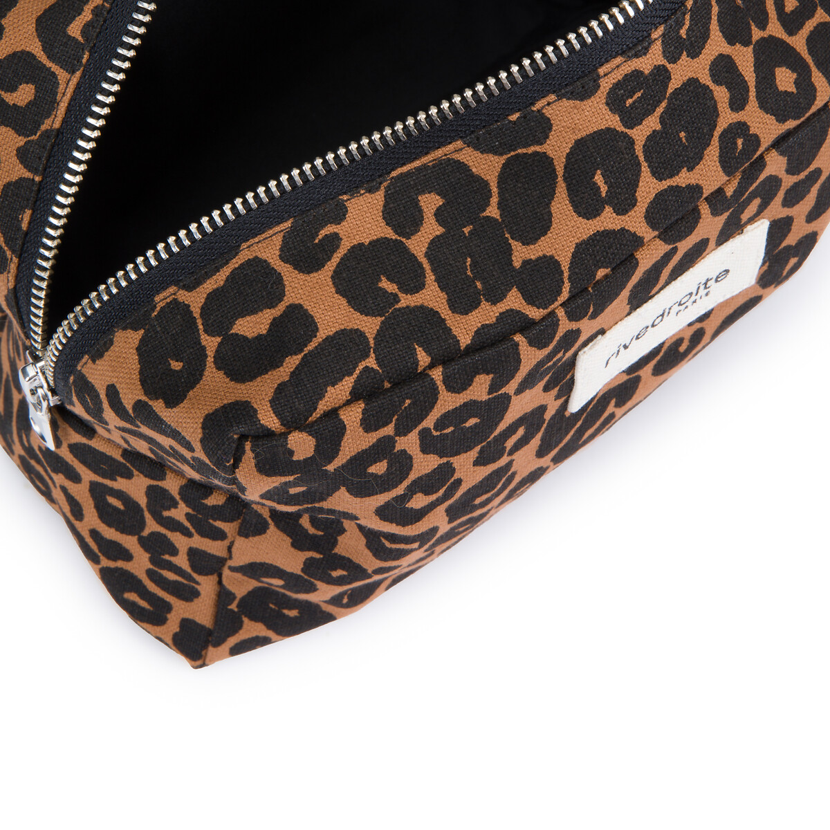 RIVEDROITE<br>Bolsa clutch Tower com estampa de leopardo TOURNELLE XL