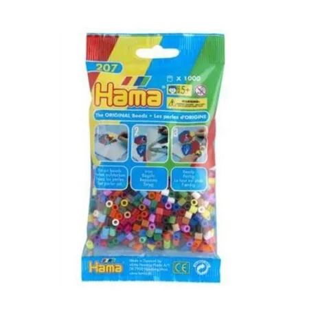 Hama Bügelperlen Midi Farbmix, 1000 Stück
