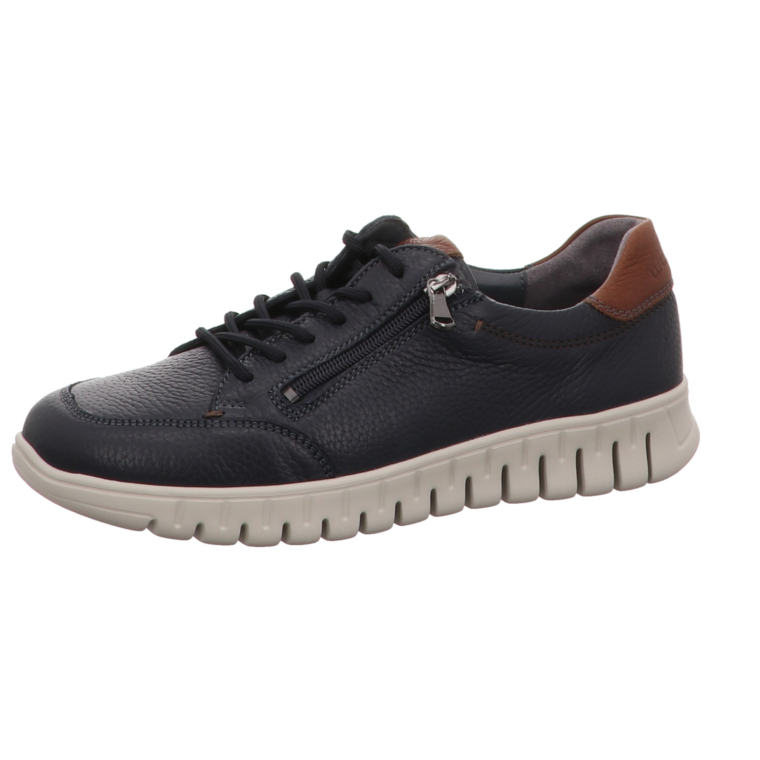 Waldläufer Halbschuh blau blau