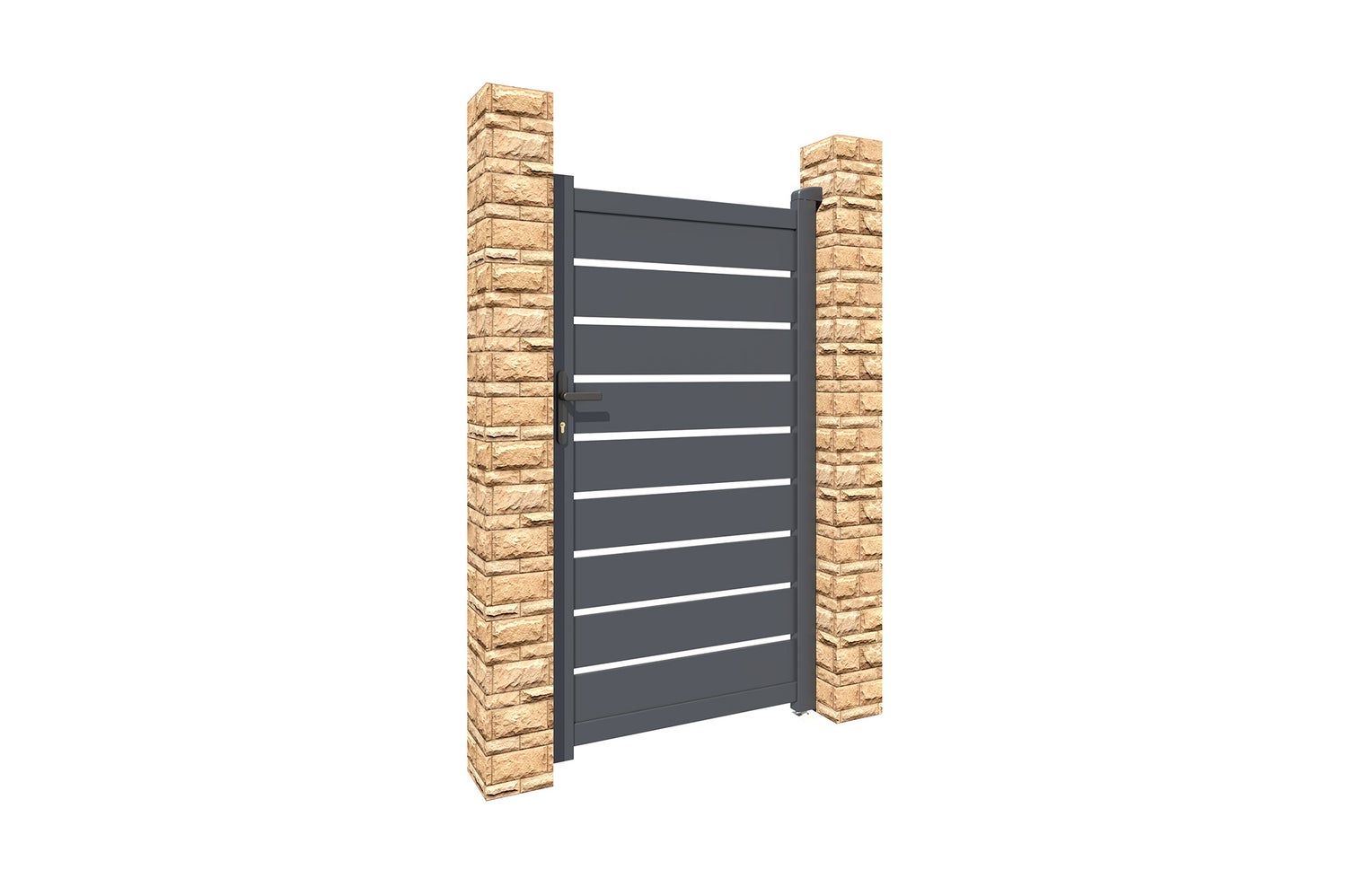 Aluminium tuinpoort 1m VOGEL 100P180