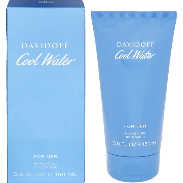 Cool Water Woman, Shower Gel 150 ml