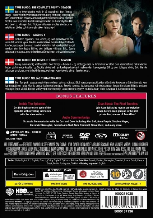 True Blood - Sæson 4 - HBO - DVD