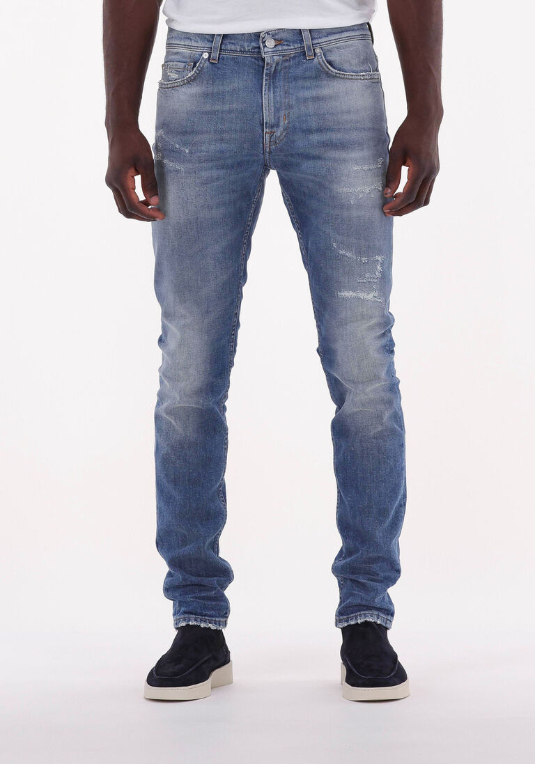 7 FOR ALL MANKIND donkerblauwe 7 for all mankind skinny jeans paxtyn special edition stretch tek intuitive