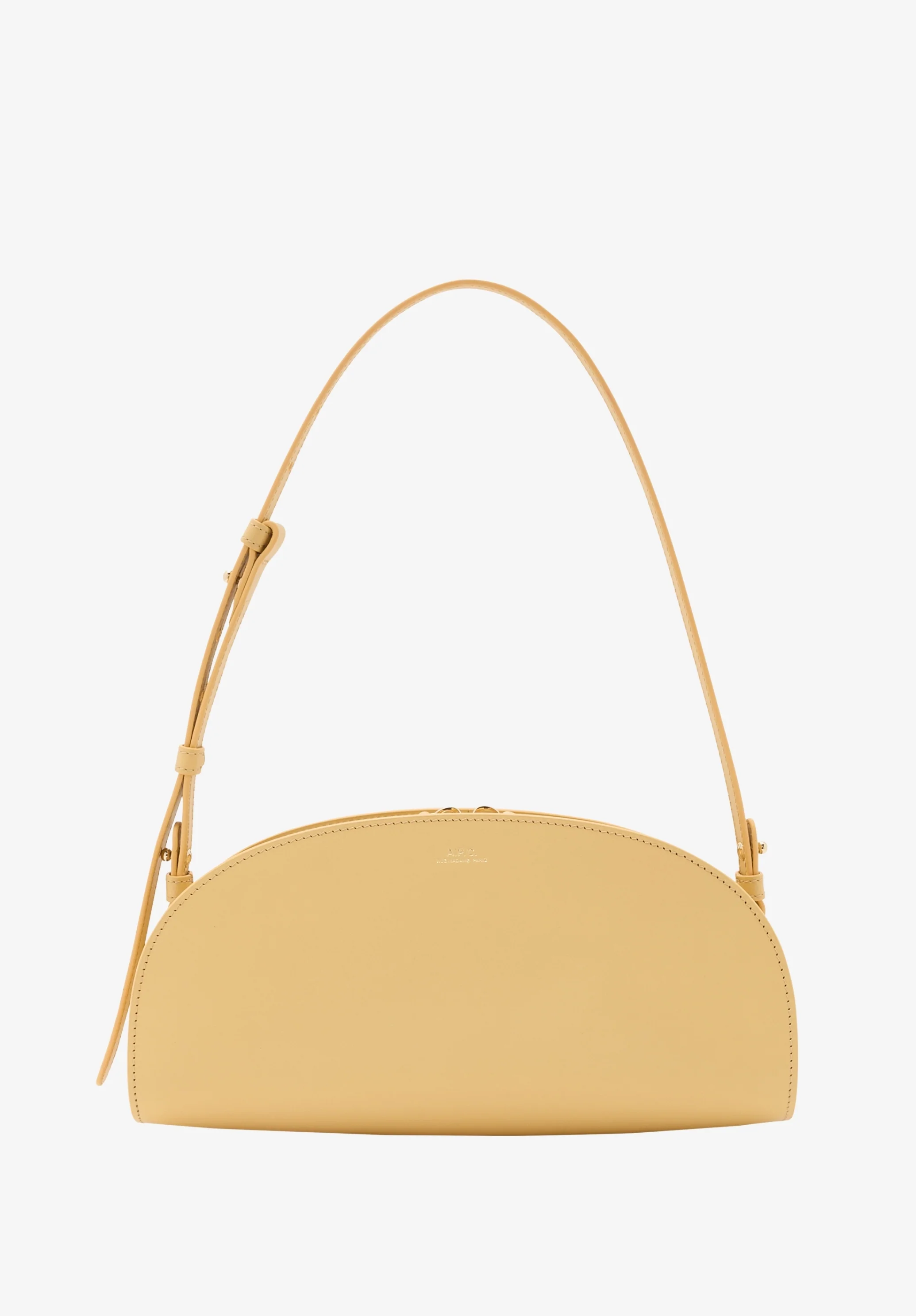 Sac Demi-Lune Shoulder - Jaune beurre
