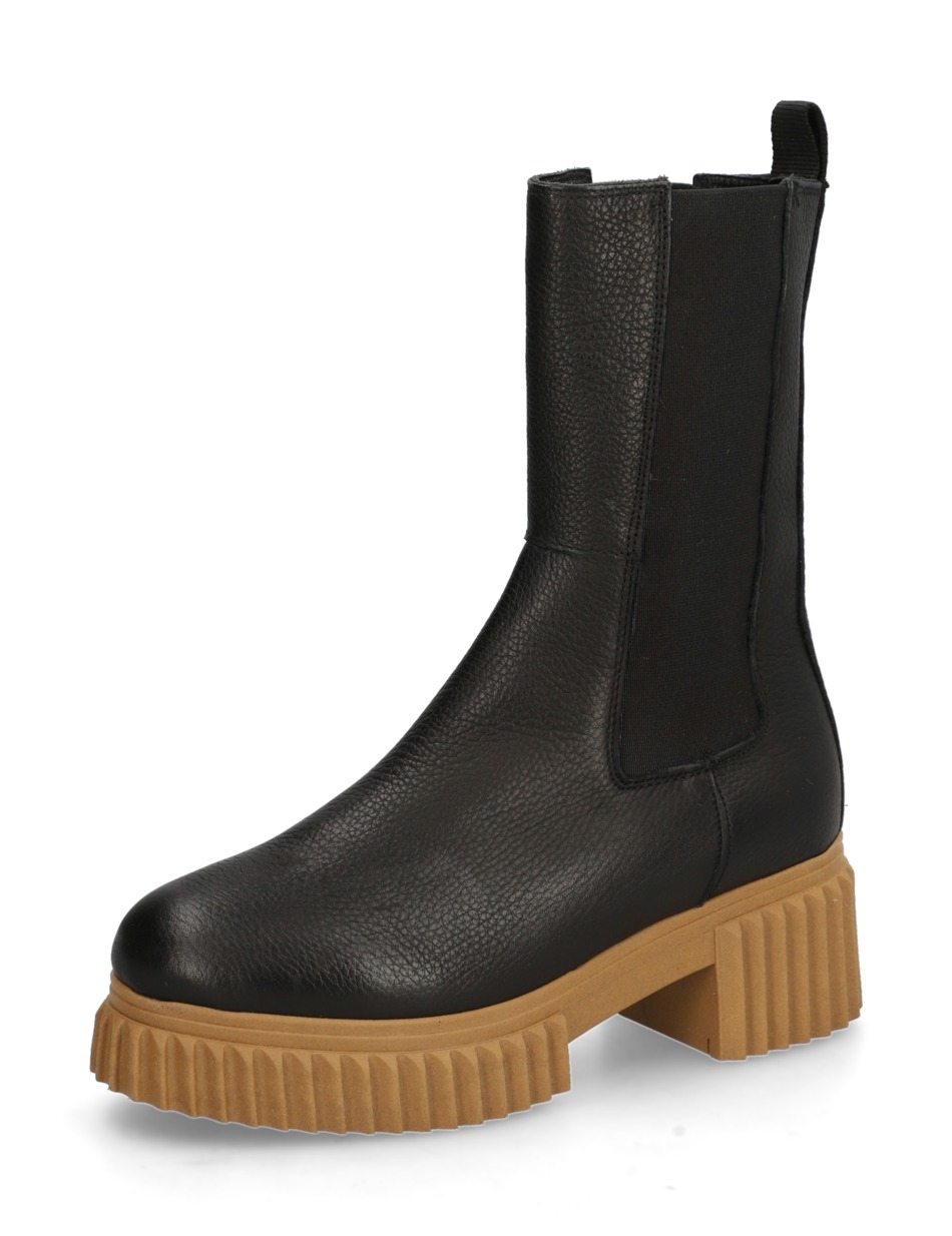 Glattleder Chelsea Boot