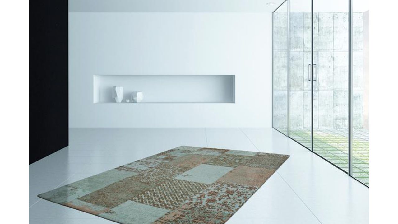 Vloerkleed 160 turquoise Symphony