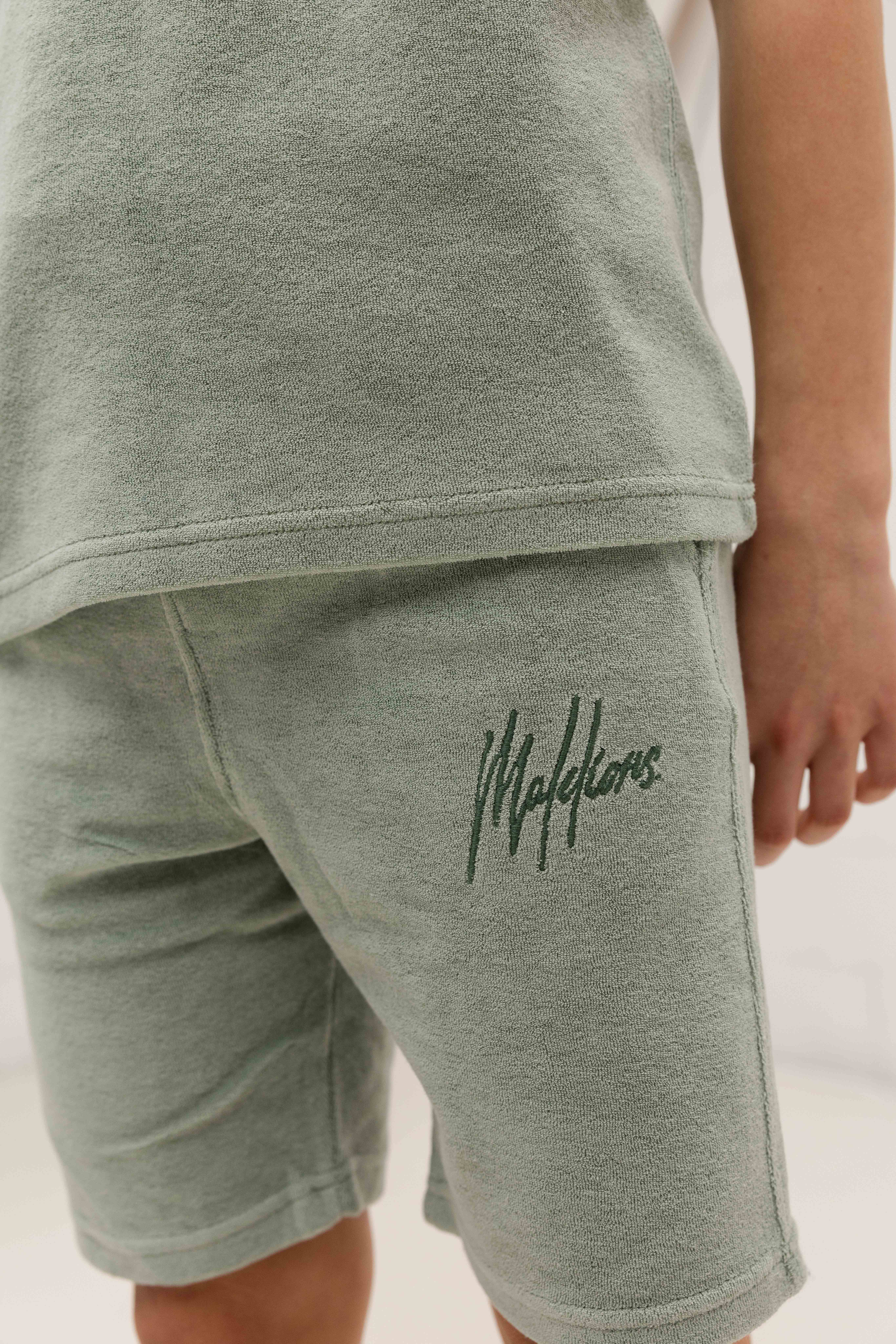 Malelions Signature Towelling Zomerset Kids Lichtgroen
