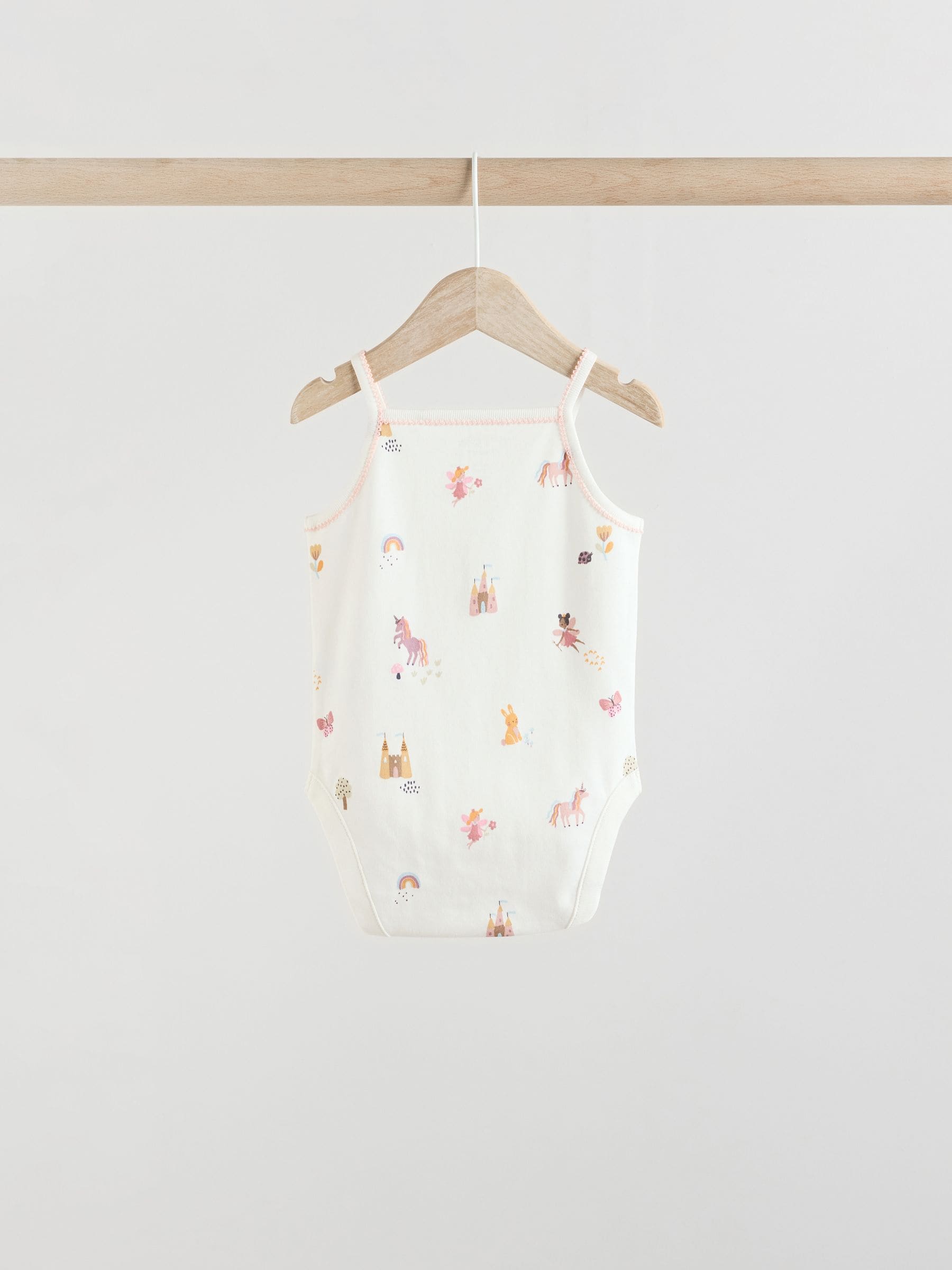 Multi - Set van 5 katoenen hemdrompertjes voor baby's