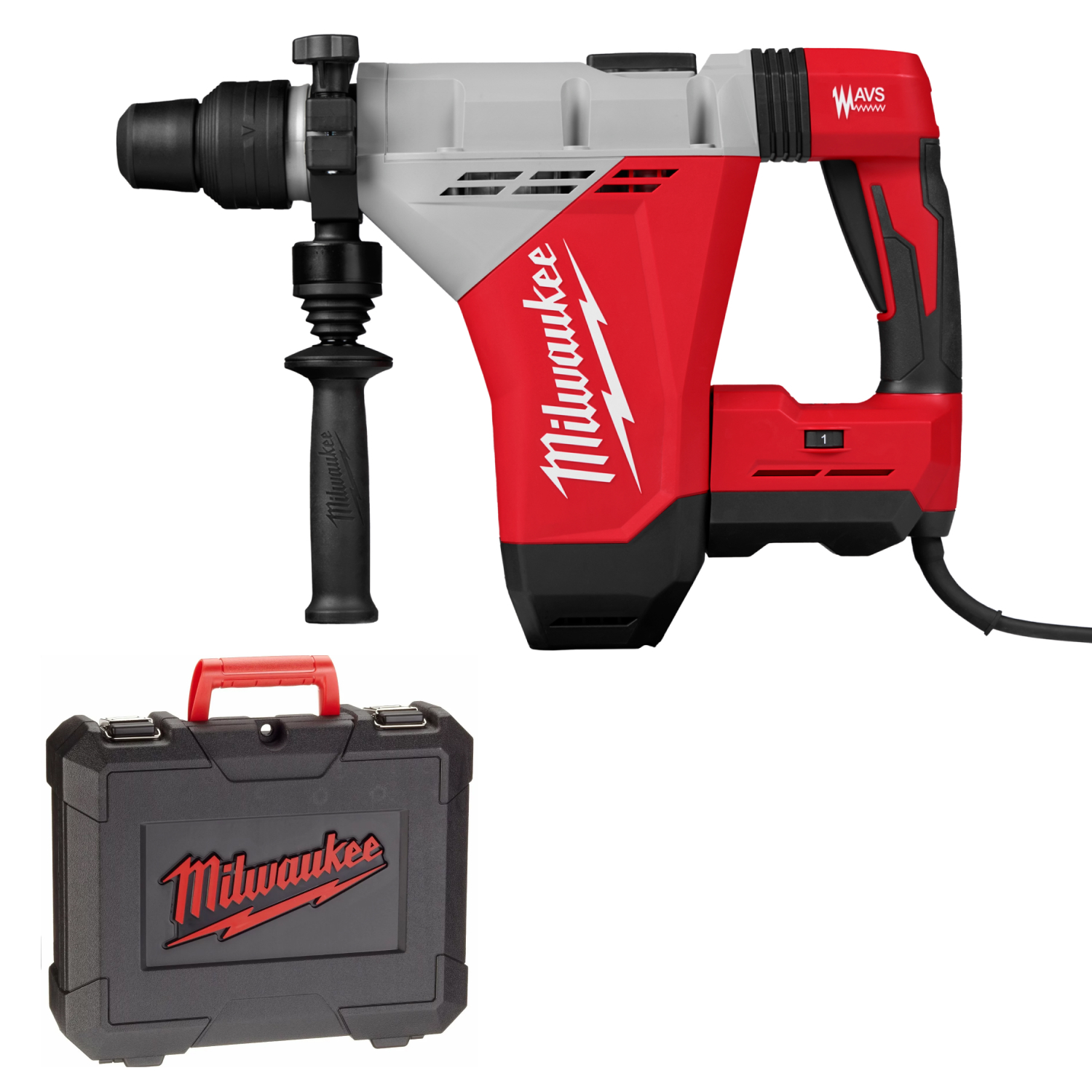 Milwaukee HACO 850 SDS-Max Combihamer in koffer - 11J