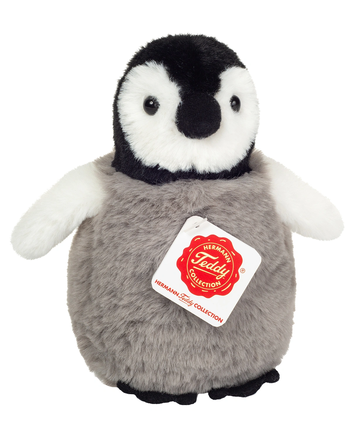 Kuscheltier PINGUIN (15 cm) in grau