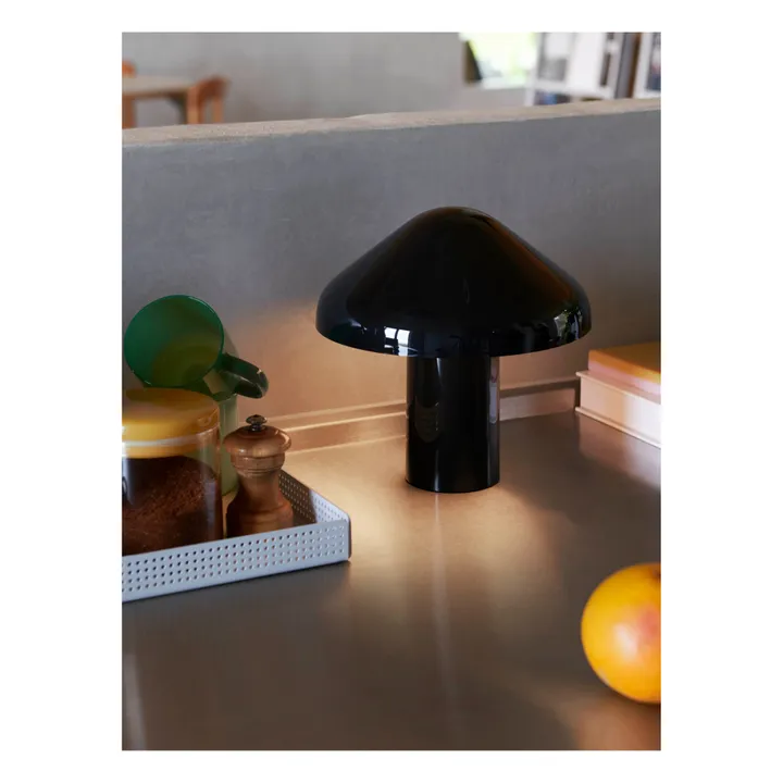 Hay Lampe à poser Pao portative | Noir