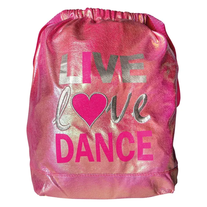 Papillon Strapbag Holo 'I love Dance'