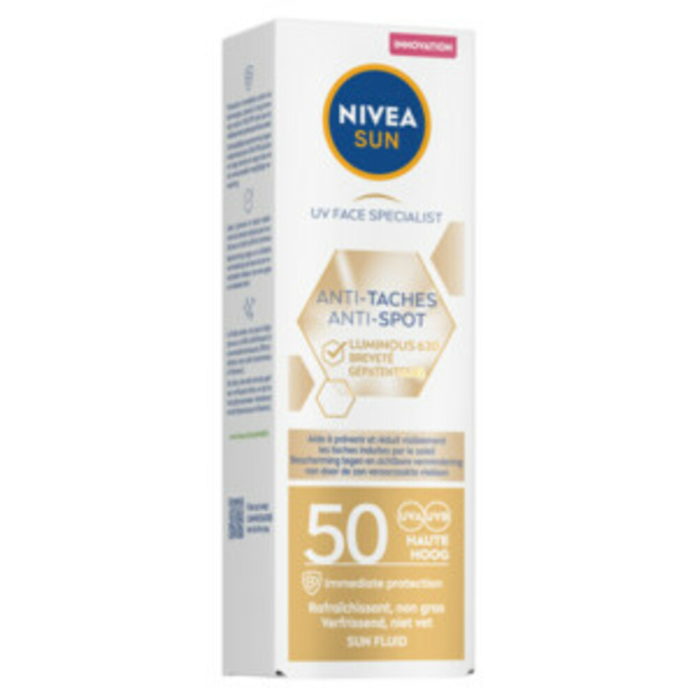 Nivea Sun Face Luminous Zonnecrème SPF 5040 ml