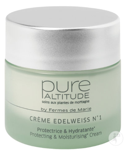 Pure Altitude Crème Edelweiss N°1 Protectrice Et Hydratante Pot 50ml