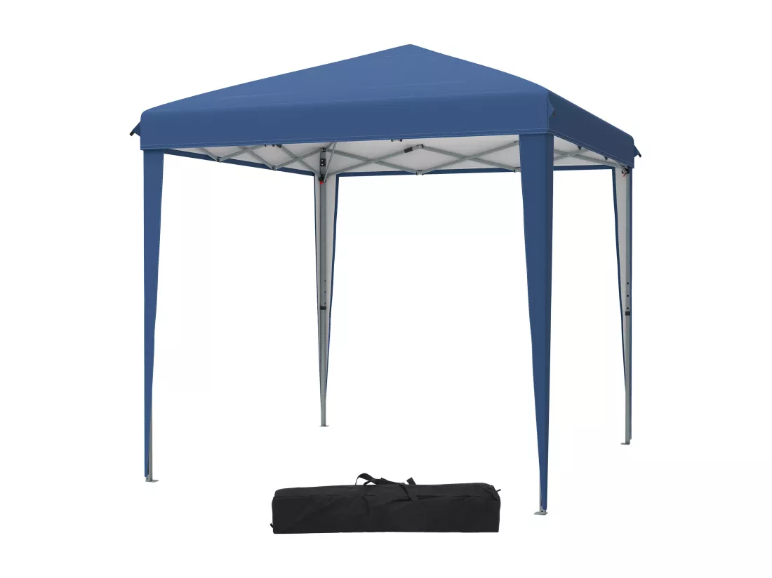 YITAHOME Tonnelle de Jardin - 3x3m - Pliable - Imperméable - Extérieur - Anti-UV - Bleu - pour Camping/Fête/Plage/Terrasse/Marchés