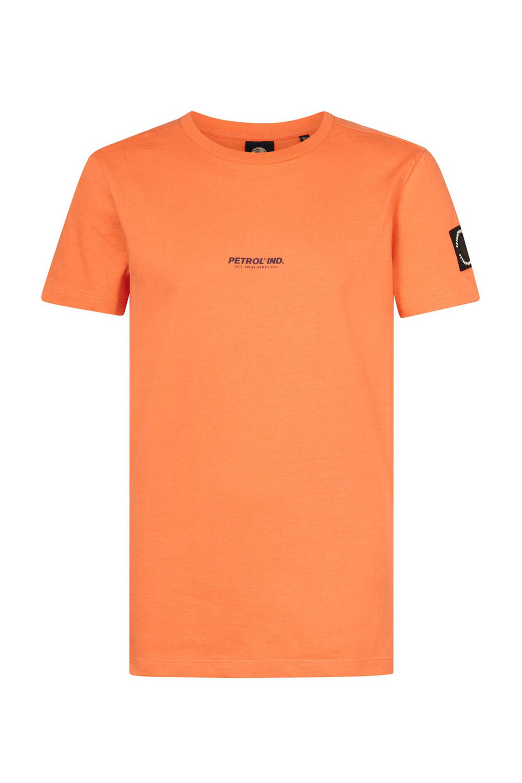 Petrol Industries T-shirt met logo feloranje
