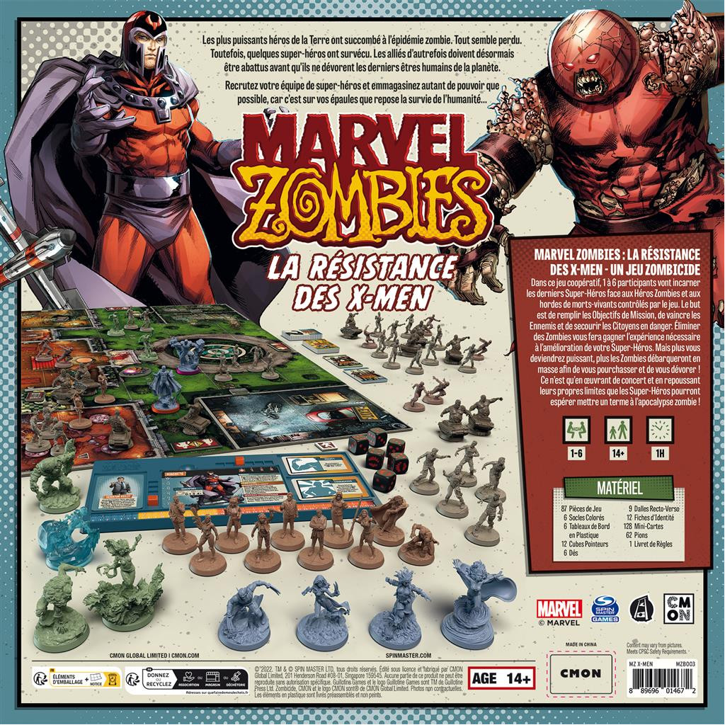 Marvel Zombies - Un Jeu Zombicide : La Résistance des X-Men
