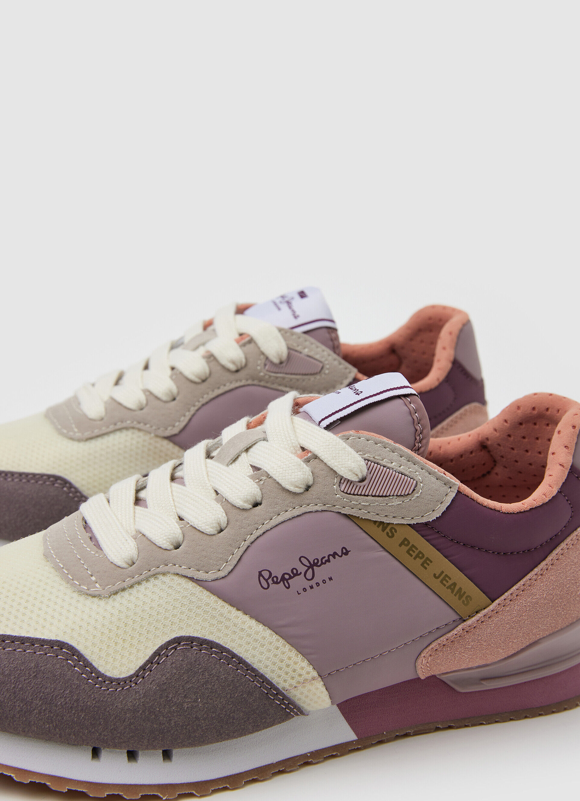 Tênis London Mad Running - roxo vinho claro