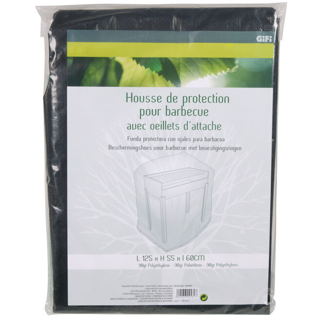 Housse de protection barbecue noire
