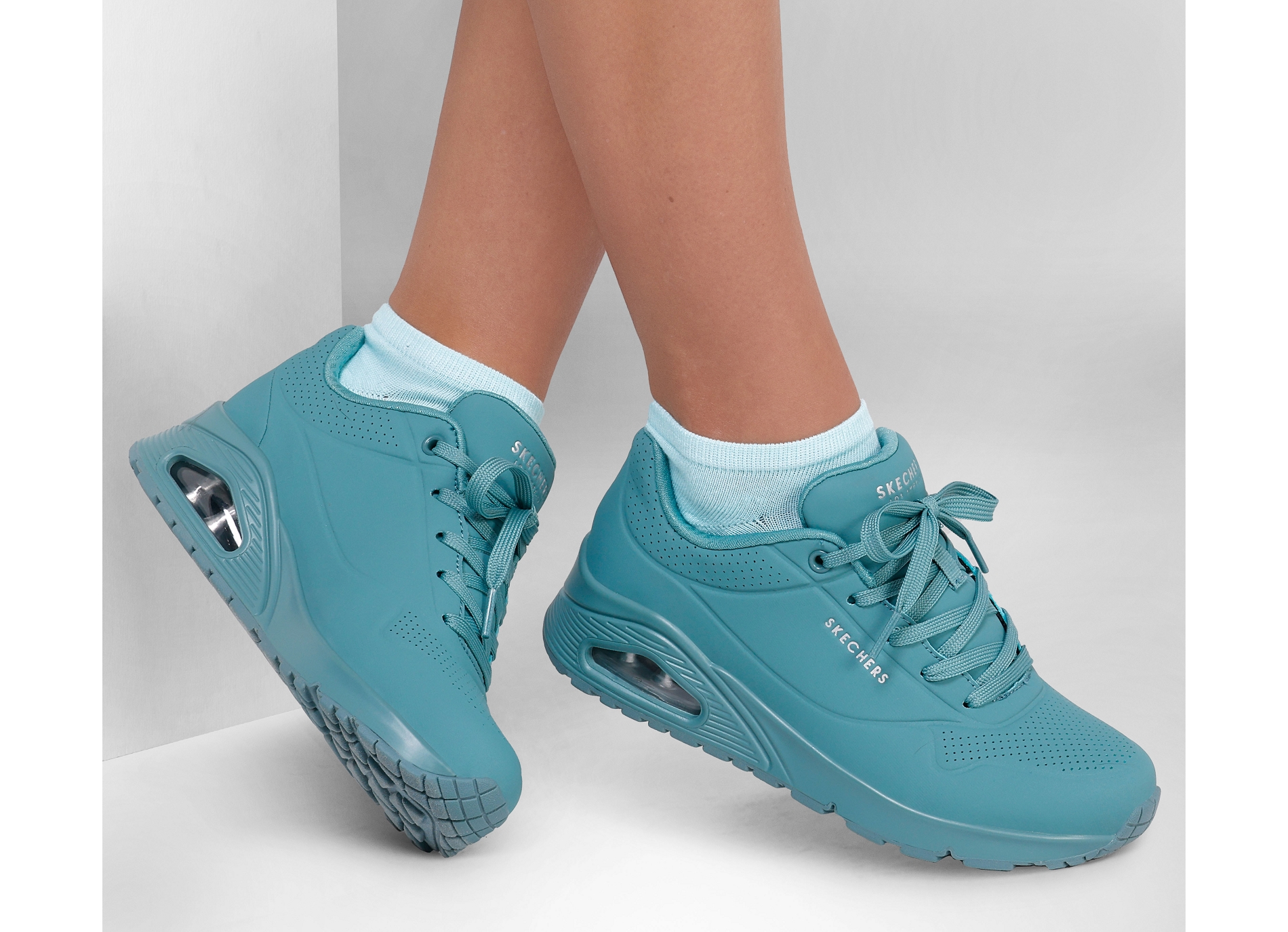 Uno stand on air w bleu