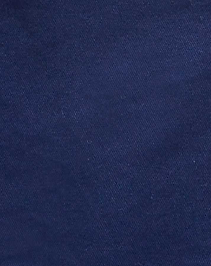 Chino-Shorts FLAT FRONT GIRL mit Gürtel in navy
