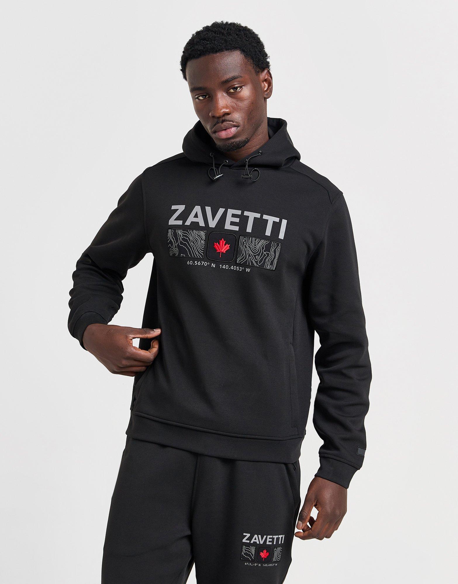 Zavetti Canada Sweat à Capuche Ovello Contour Homme