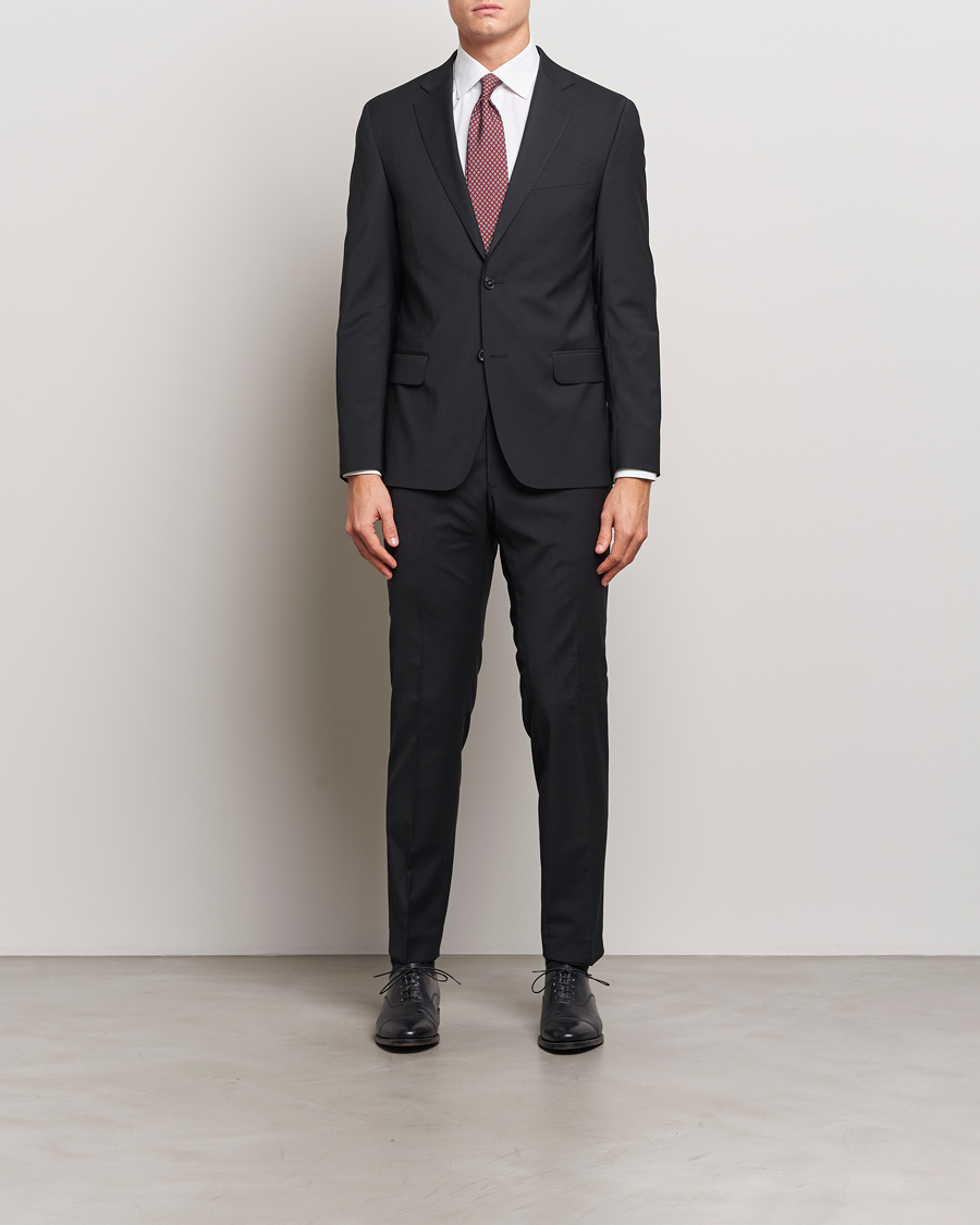 Oscar Jacobson Damien Trousers Black