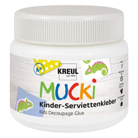 KREUL Serviettenkleber MUCKI für Kinder 158g/150ml