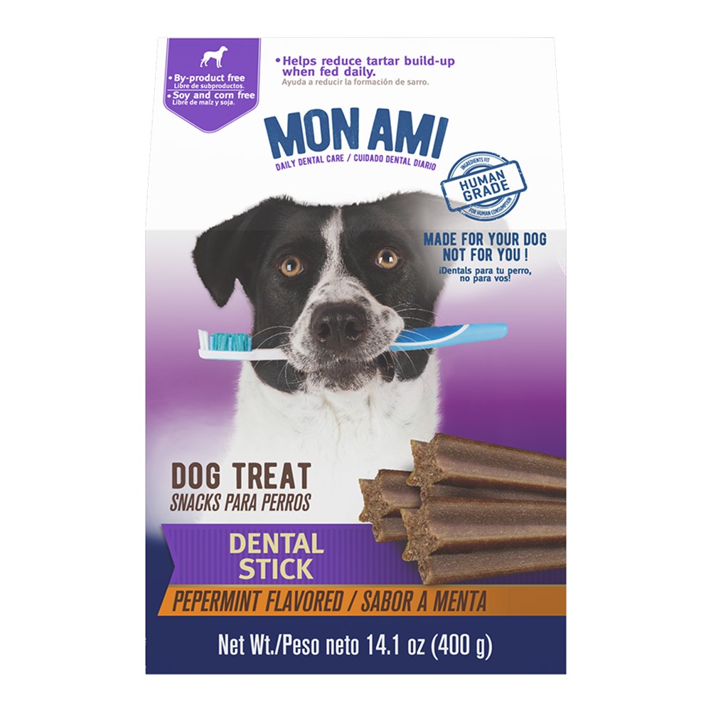 Dental Stick para higiene bucal de cães. Fabricado na Argentina.