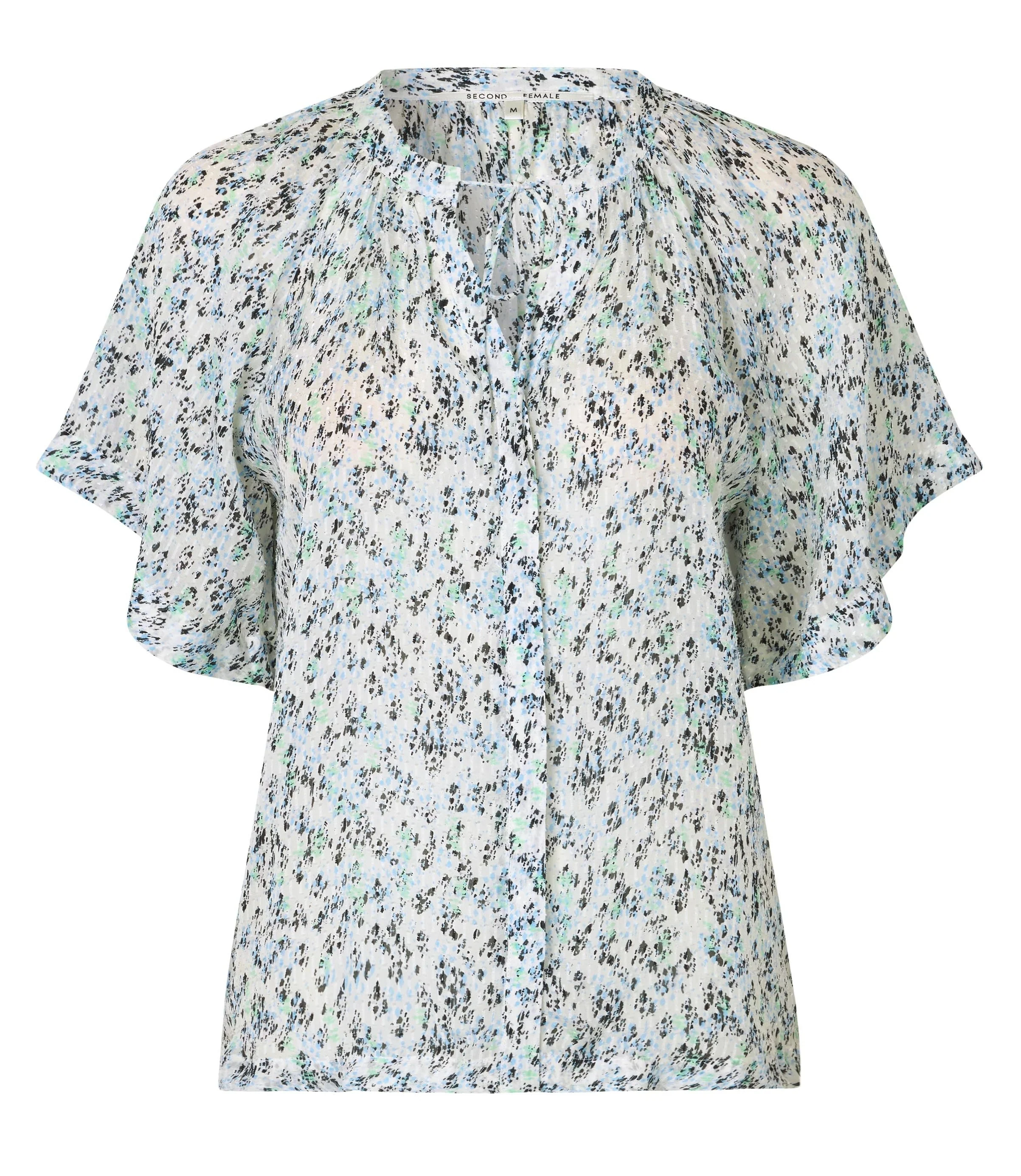 Second Female  Elle bluse - Alaska Blue