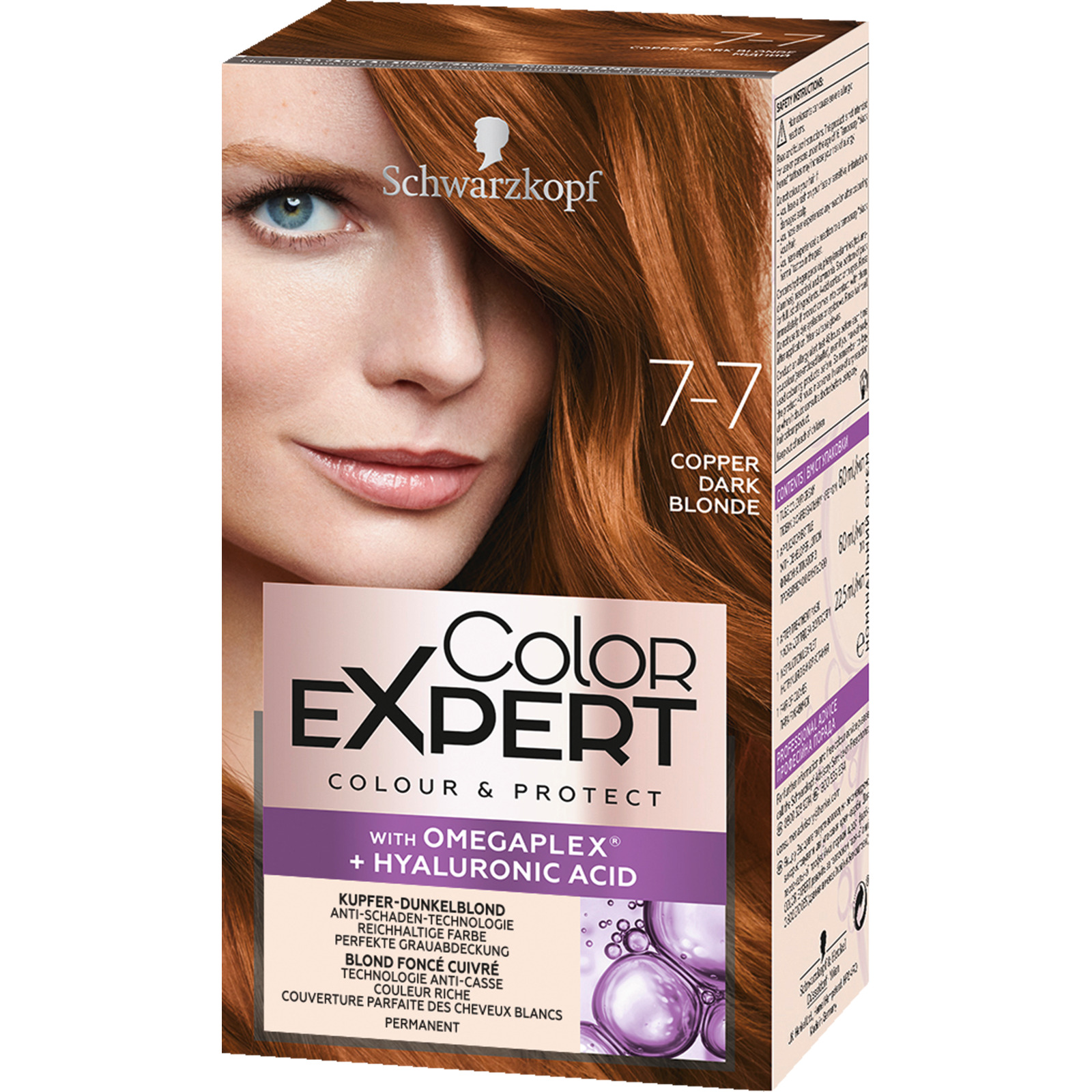Schwarzkopf Color Expert Intensiv-Pflege Color-Creme 7-7 Kupfer Dunkelblond