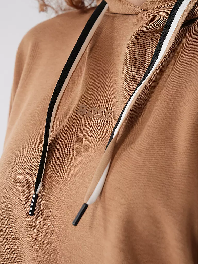 BOSS Loungewear Kapuzensweater - Hoodie camel