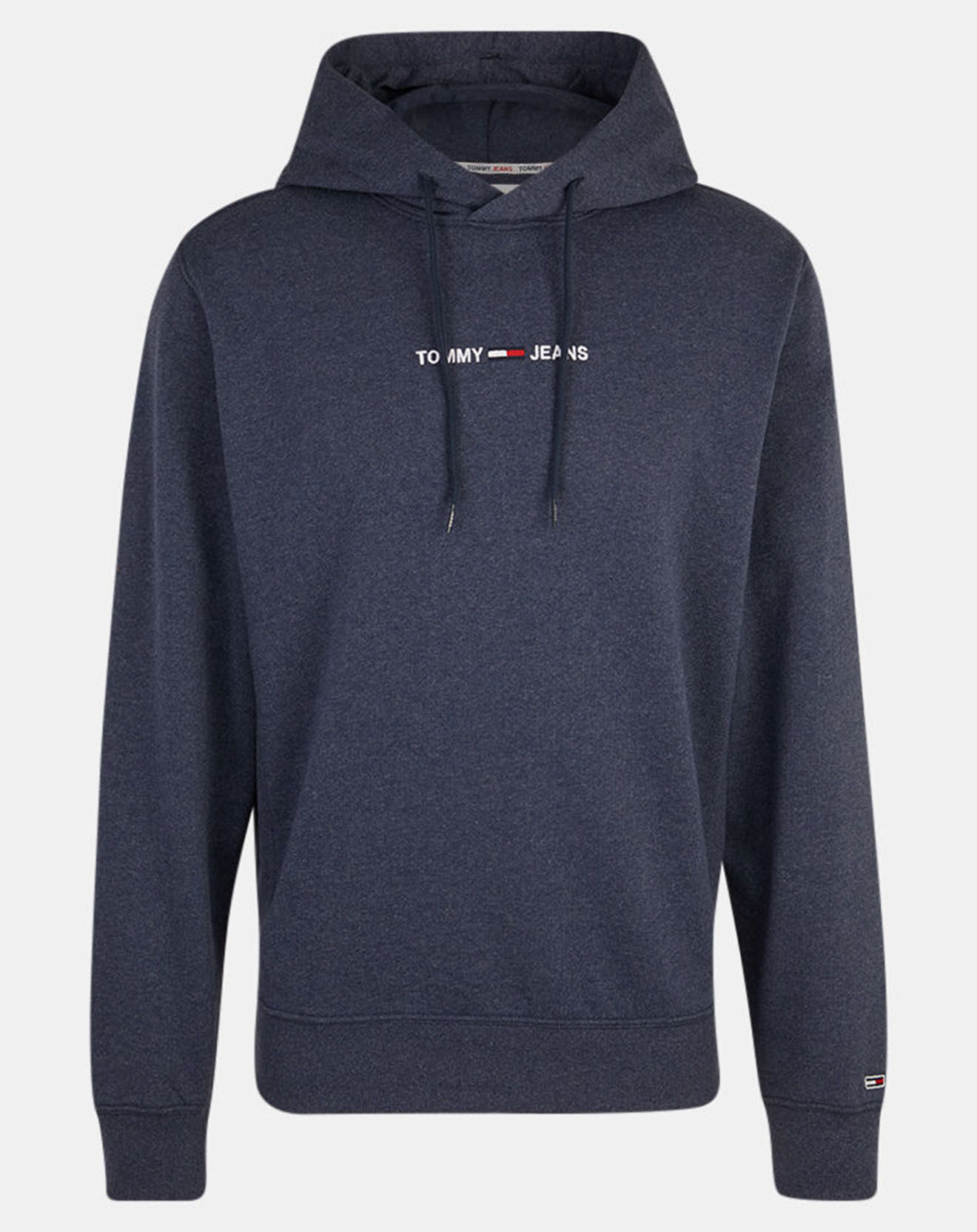 Tommy Jeans Sweat à capuche Linear Logo bleu marine