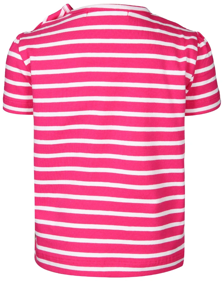 T-Shirt BIENE BRUMMI gestreift in pink/weiß