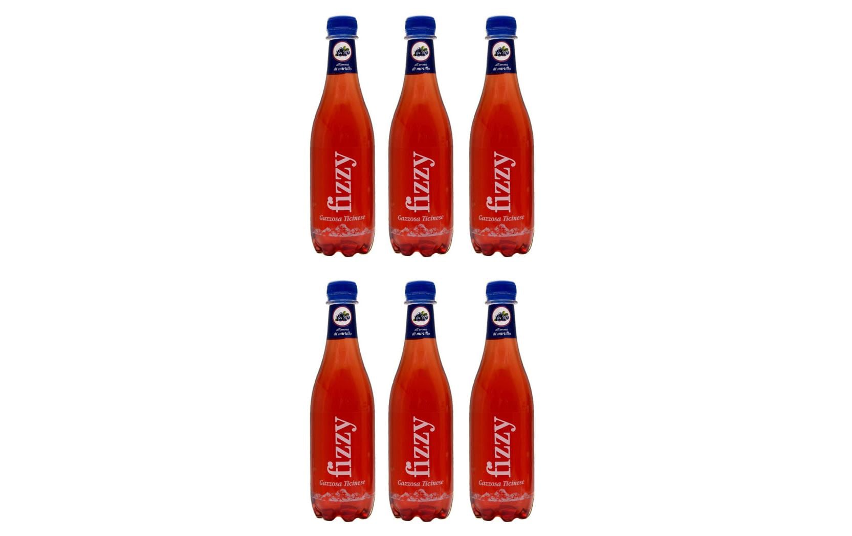 Soft-Drinks Mirtillo 6 x 0.46 lKohlensäurehaltiges Erfrischungsgetränk aus dem Tessin