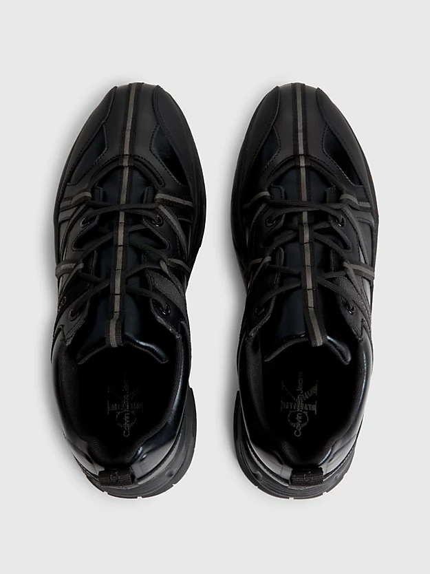 Tênis robusto de couro Vibram®