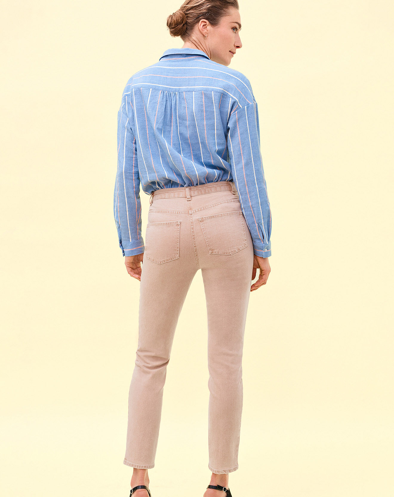 Caroll Pantalon slim Tomasio pêche