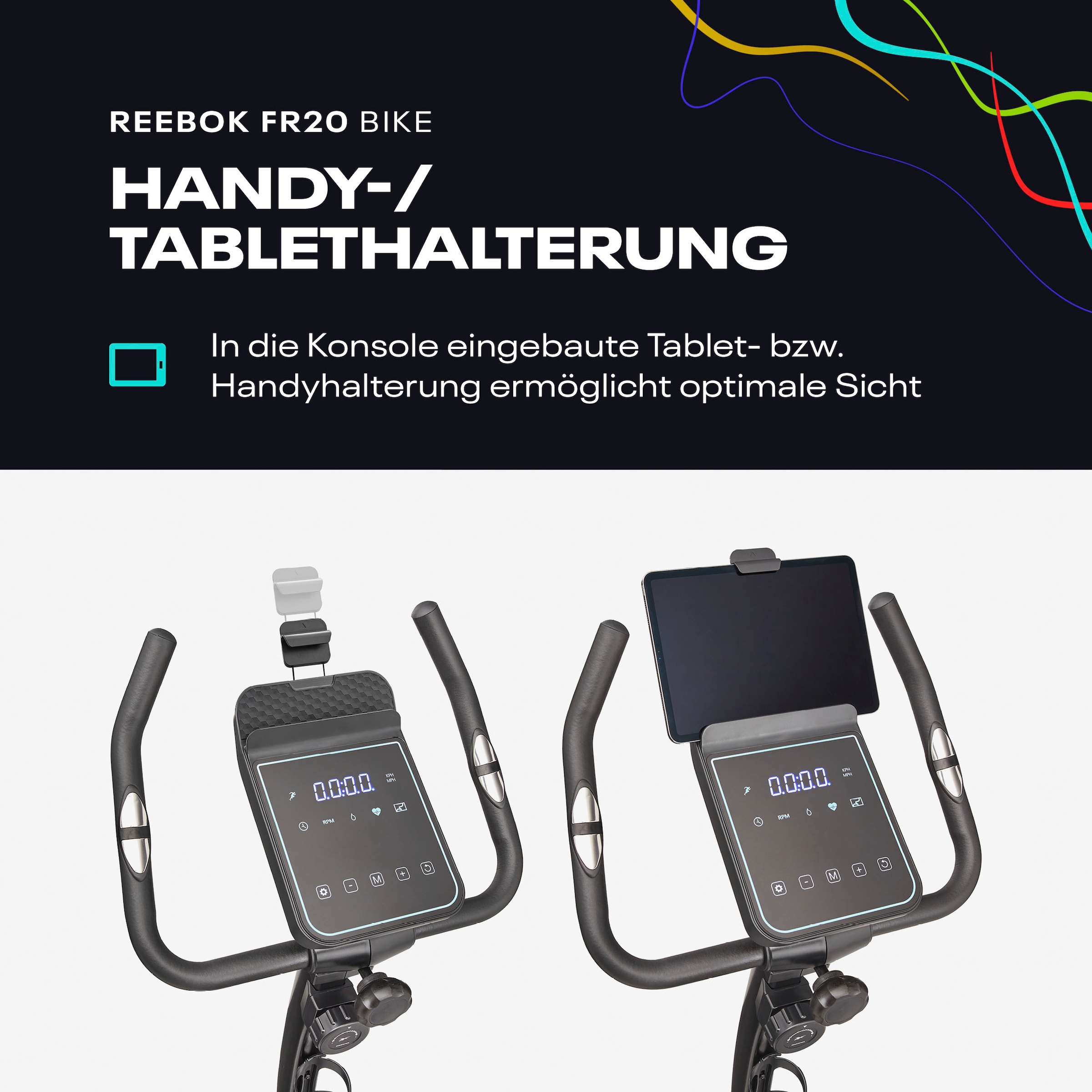 Reebok Heimtrainer »FR20 Heimtrainer« 8 Widerstandsstufen