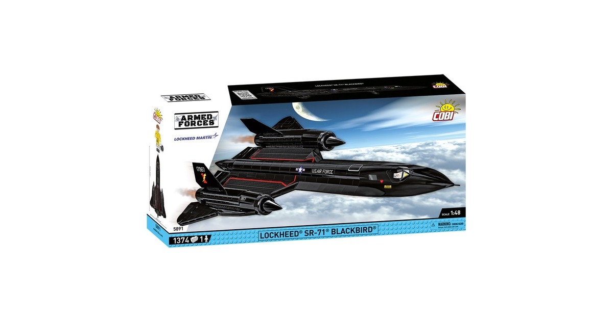 COBIArmed Forces - Lockheed SR-71 Blackbird Constructiespeelgoed  (COBI-5891)