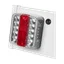 Lysskinne for sykkelholder LED