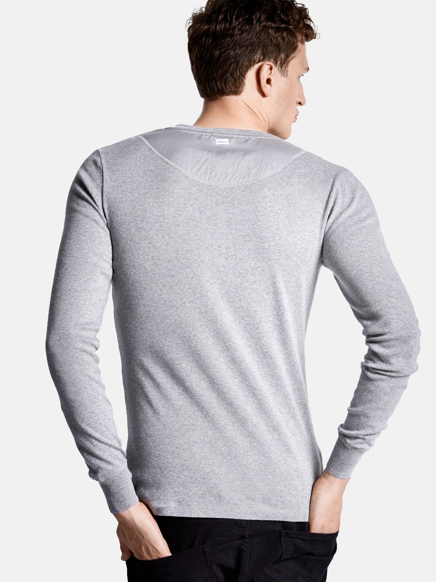 Schiesser Herren Longsleeve Henley 1/1 - Karl-Heinz