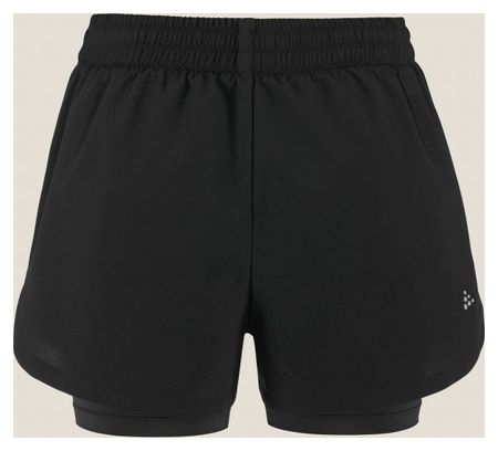 Short 2-en-1 Craft ADV Essence Noir Femme