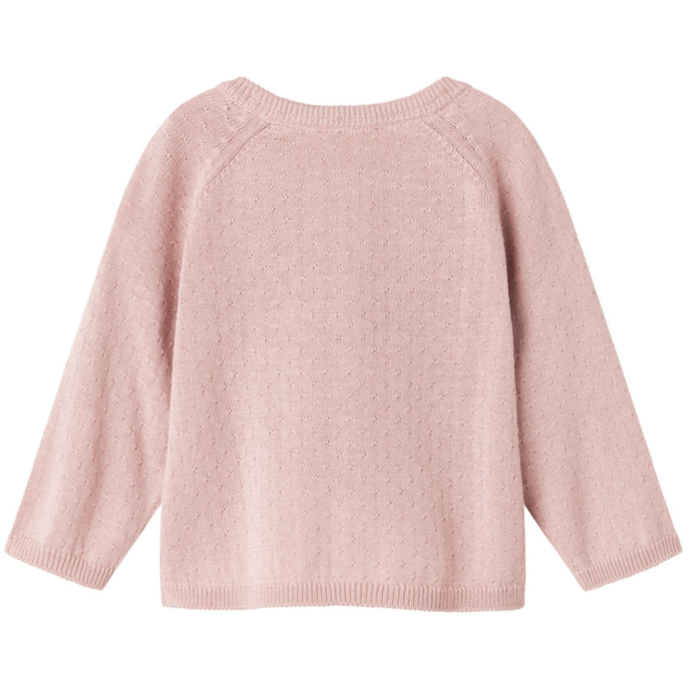Køb MarMar Modal Mix Cable Faded Rose Totti Strik Cardigan