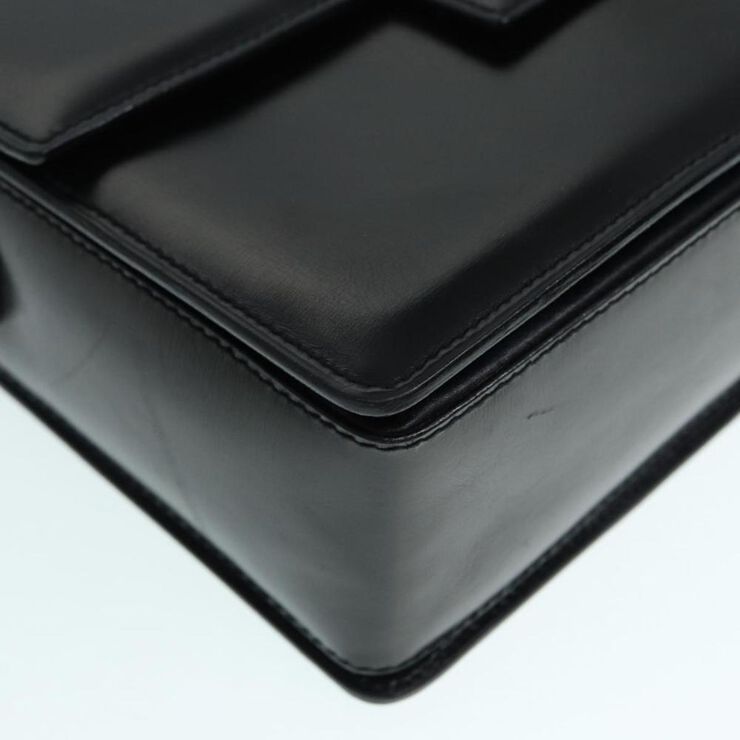 Celine Vintage Celine Shoulder Bag Black