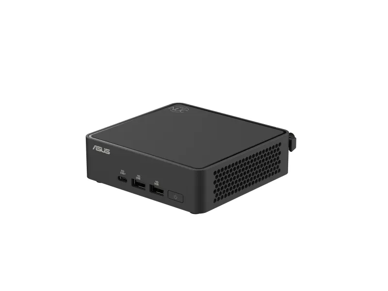 ASUS NUC 15 Pro Slim Kit RNUC15CRKU500002 - Barebone - mini PC 1 x Core 5 225H / op til 4.9 GHz - RAM 0 GB - Arc Graphics 130T - IEEE 802.11ax (Wi-Fi 6), IEEE 802.11be (Wi-Fi 7), Bluetooth 5.4 - sort