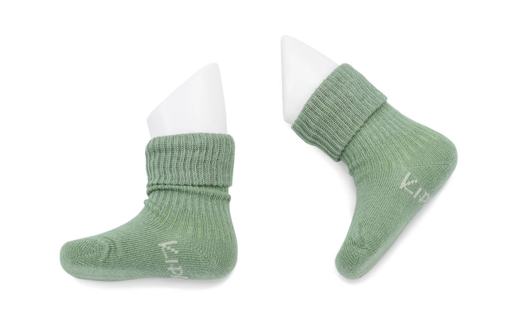 newborn Blijf-Sokjes 0-3 mnd Calming Green