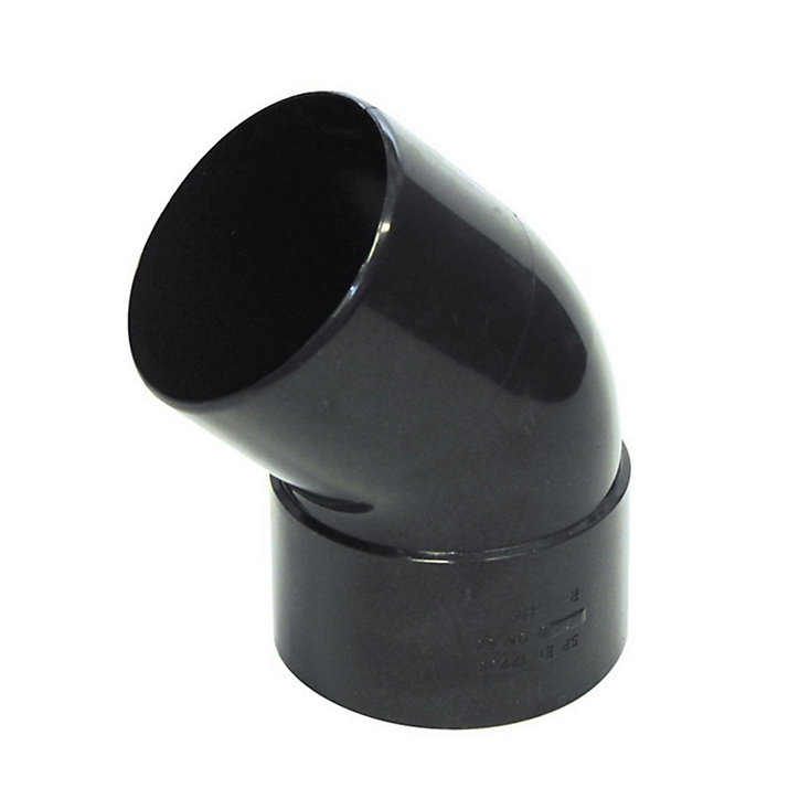 Coude de gouttière 45° MF 25 graphite
