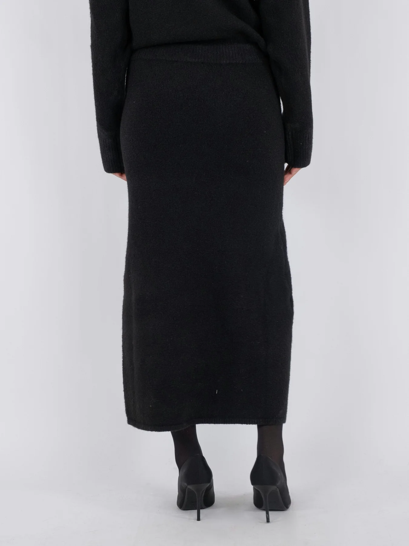 Neo Noir Ashanti Knit Skirt black
