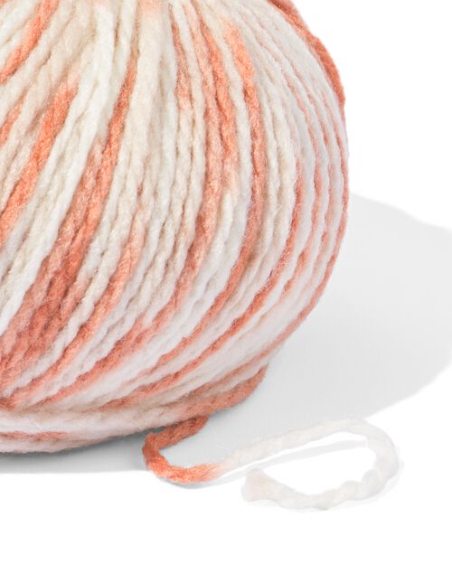fil de laine acrylique beige mélangé 100g 165m
